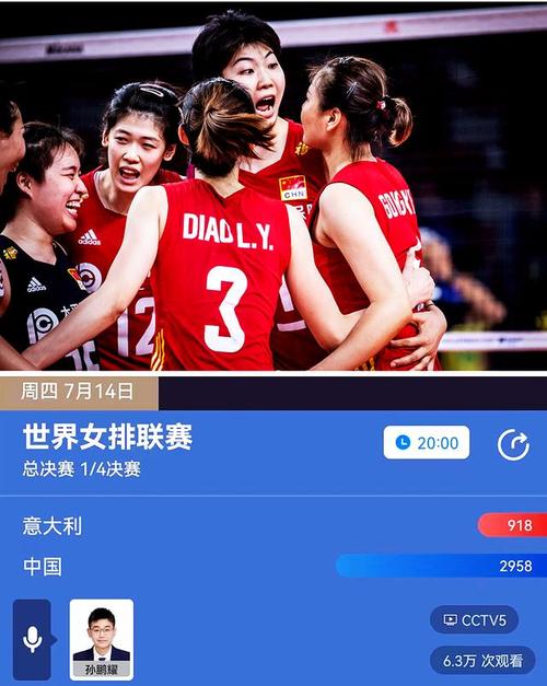 中国体育女排今晚直播